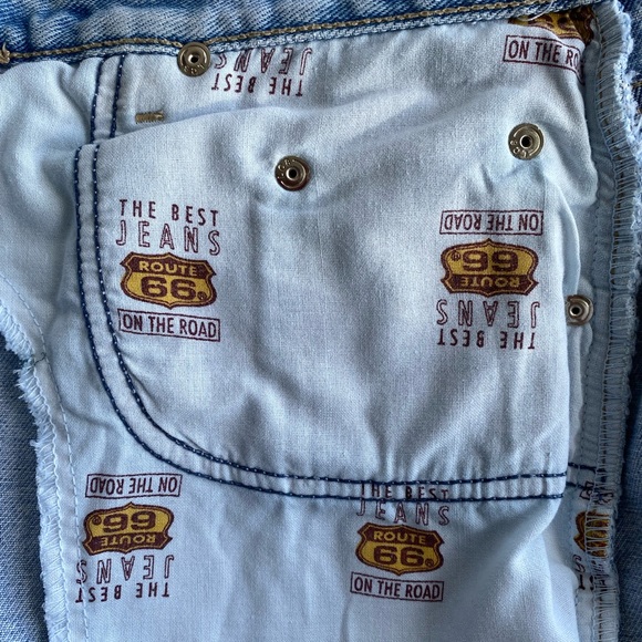 Route 66 - Vintage Denim Shorts - Picture 3 of 5